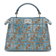 Fendi Peekaboo ISeeU Small – FF Velvet