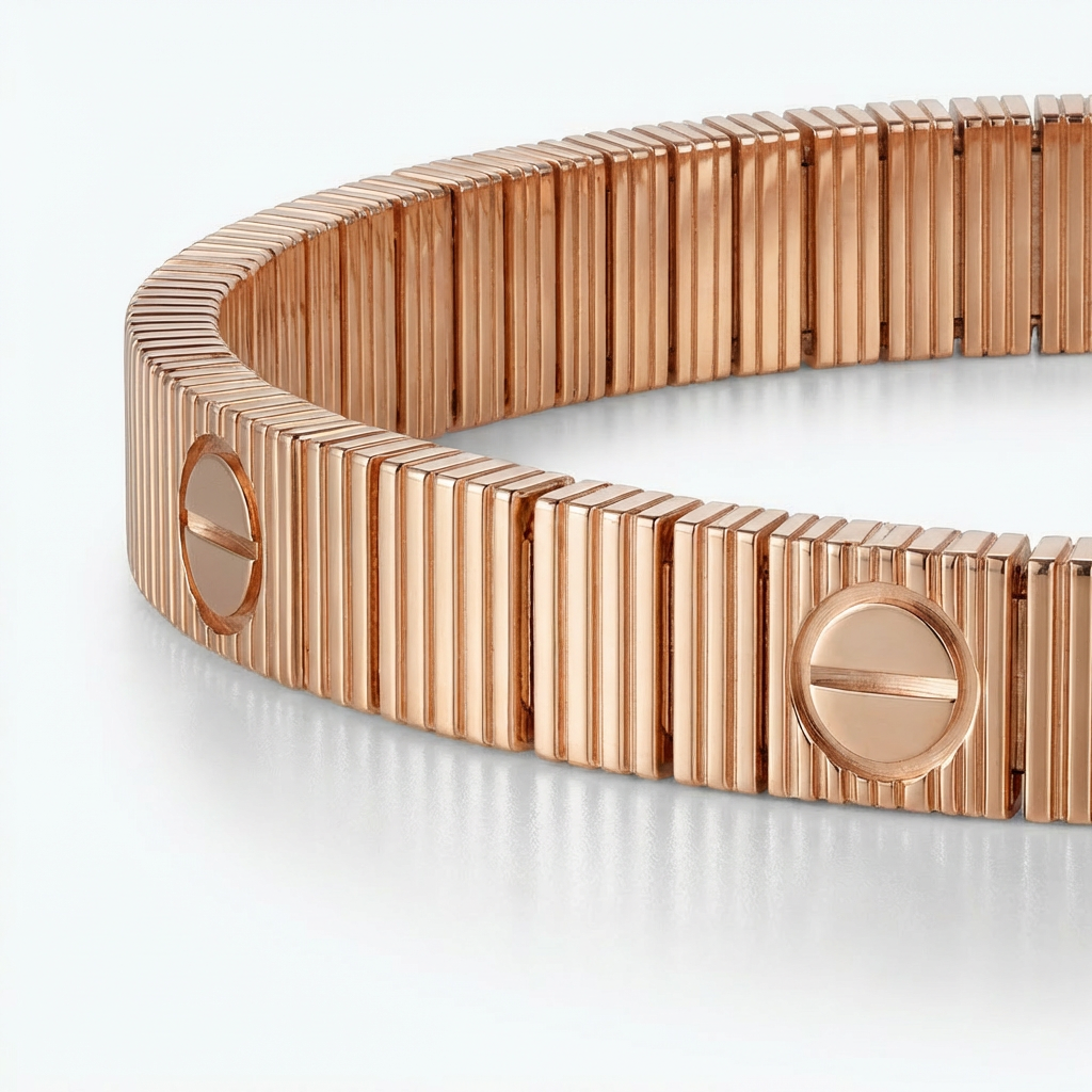 Loop Classic Flexible Bracelet – on Rose Gold