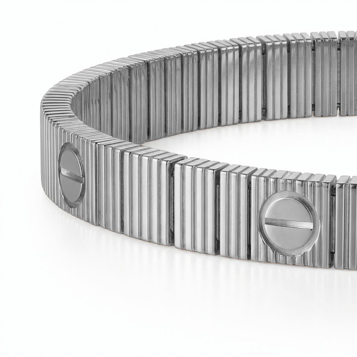 Loop Classic Flexible Bracelet – on White Gold