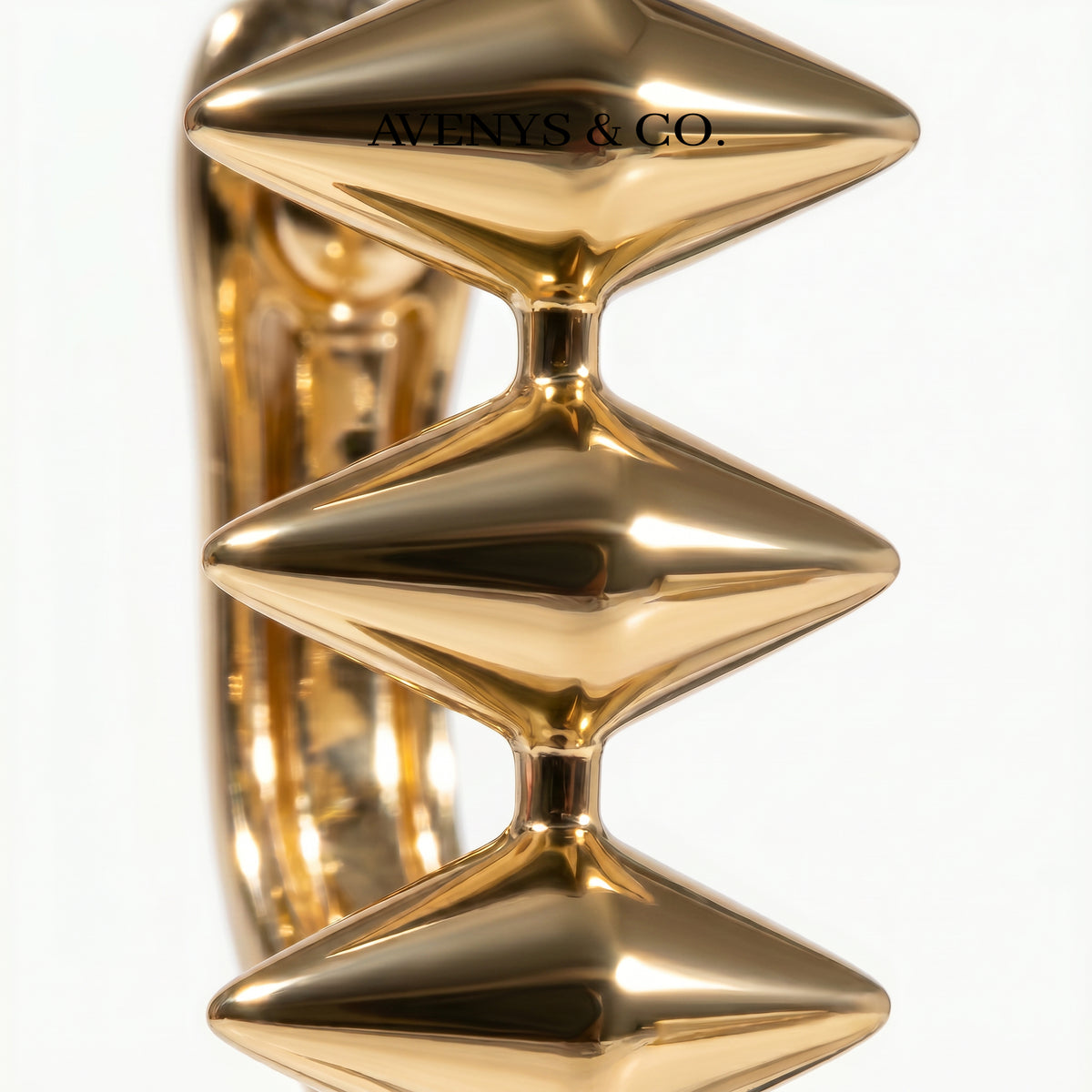 Timeless Eternal Earrings – on Yellow Gold