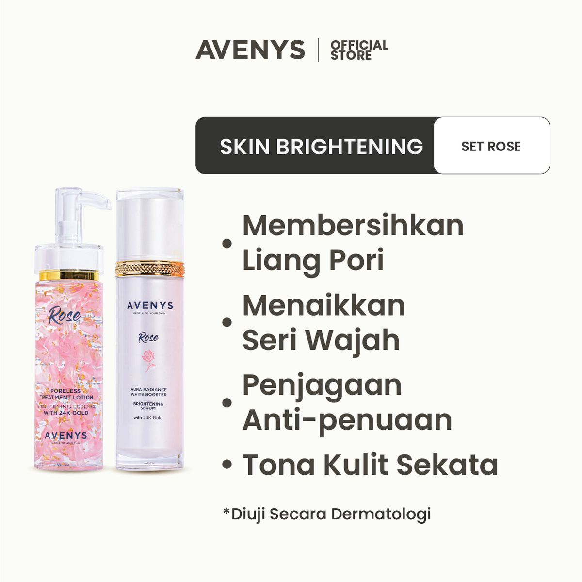Set Rose Skincare