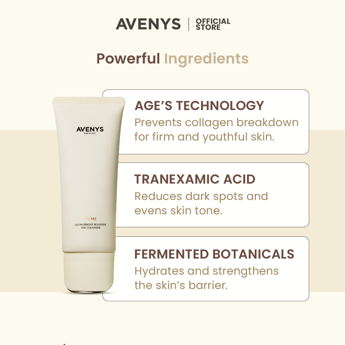 YUME BRIGHTENING CLEANSER