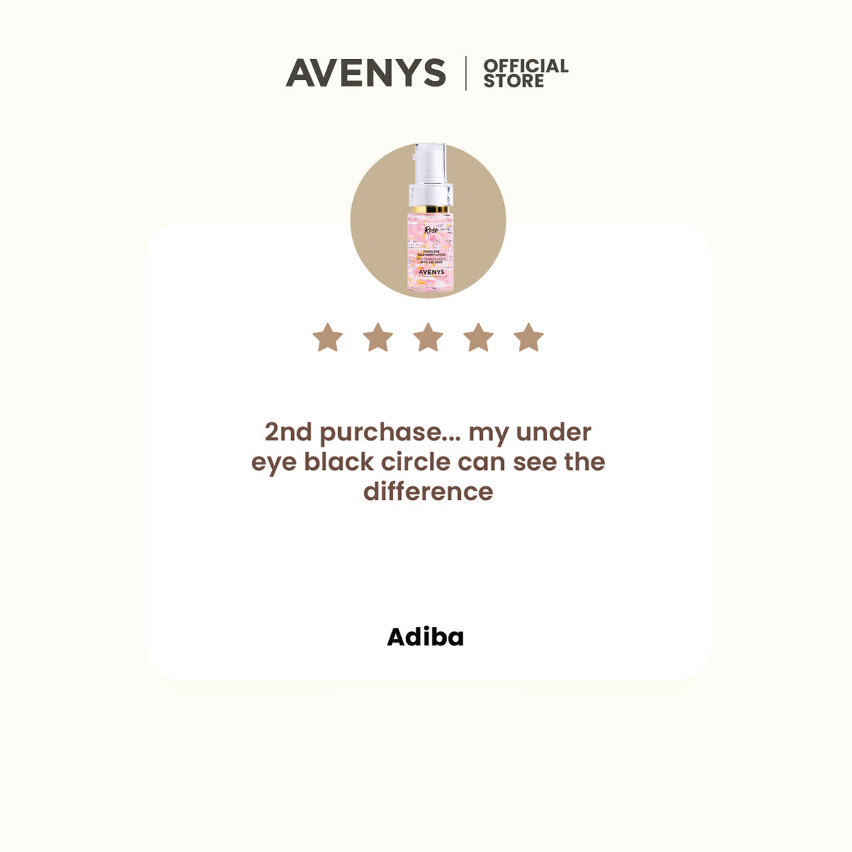AVENYS ROSE Poreless Treatment Lotion 35ML