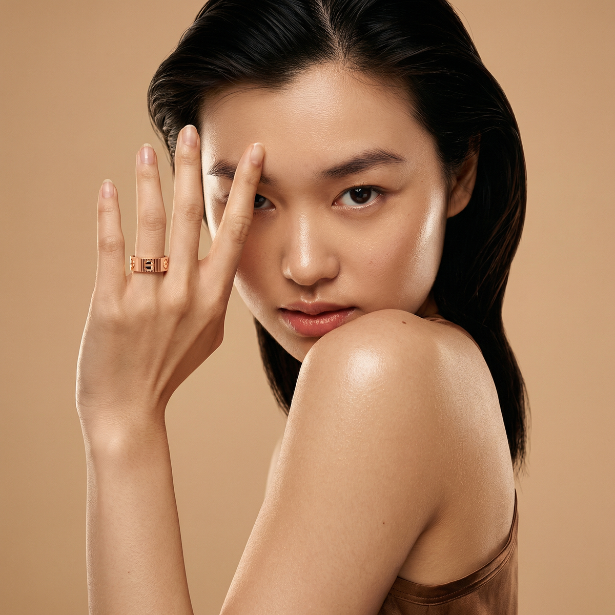 Loop Classic Ring – on Rose Gold