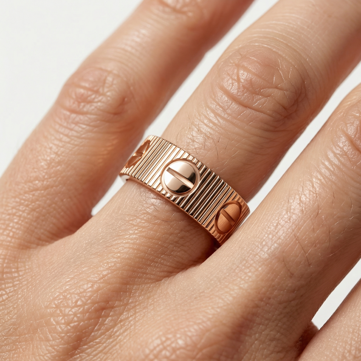 Loop Classic Ring – on Rose Gold
