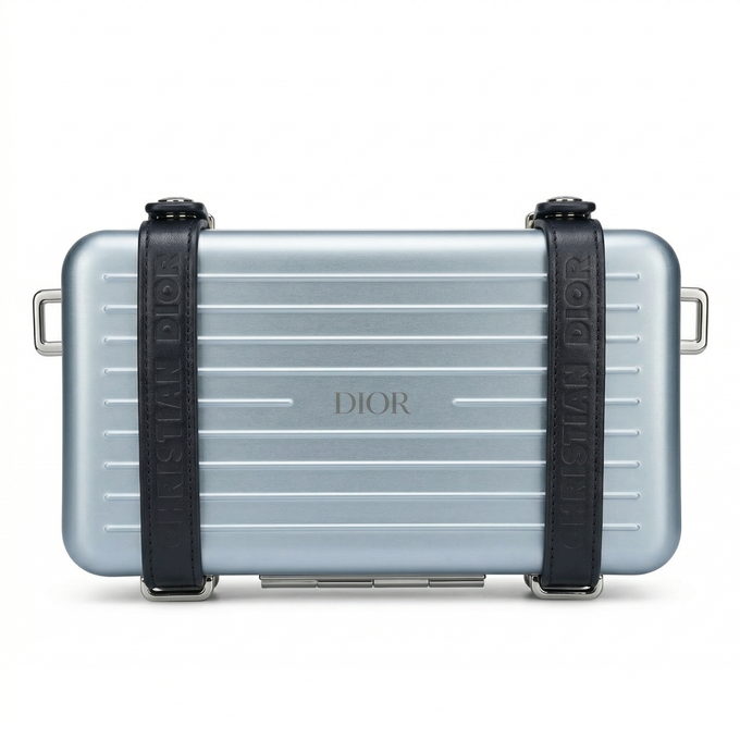 Dior × RIMOWA Personal Aluminum Crossbody Case – Limited Collaboration