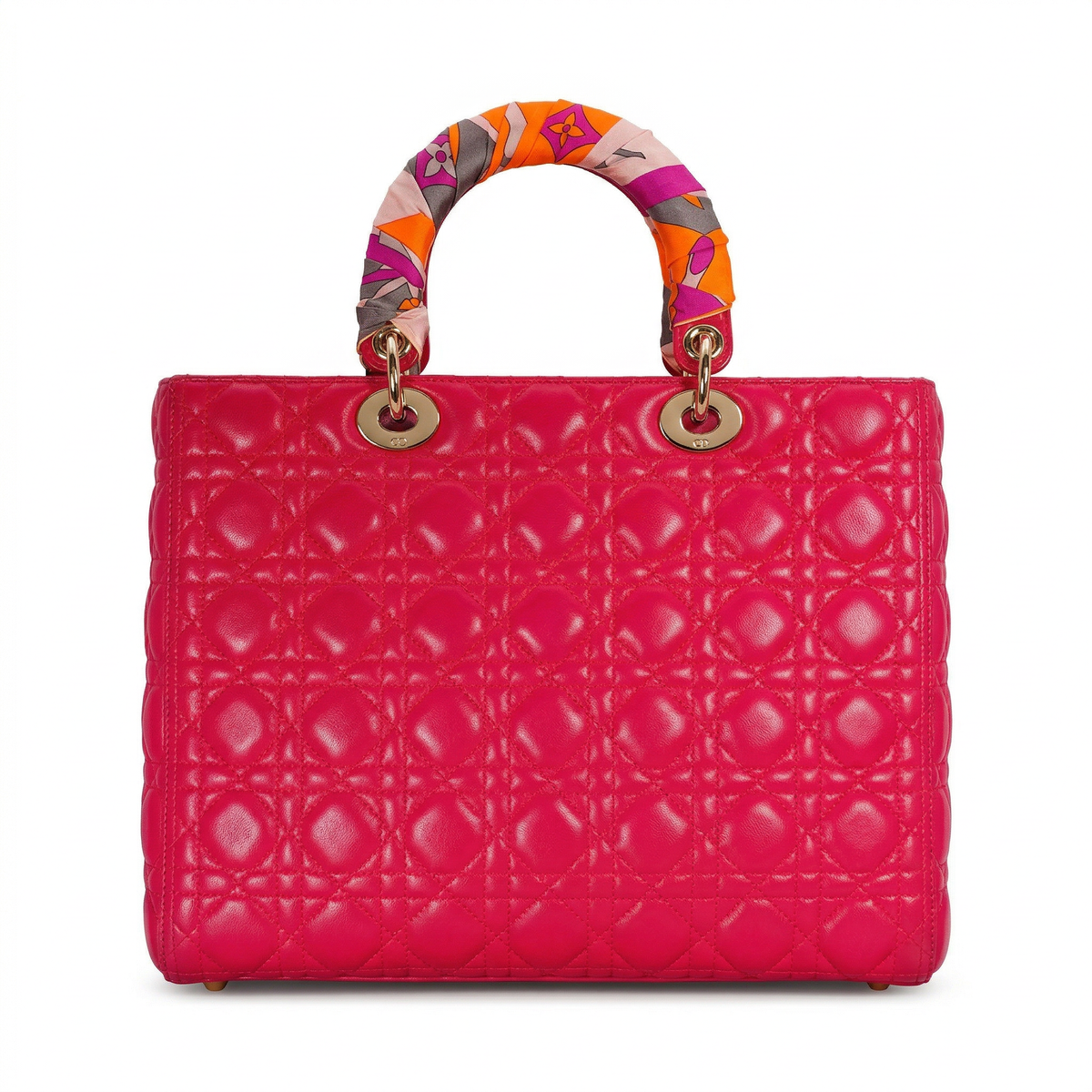 Dior Lady Dior Large – Cannage Lambskin