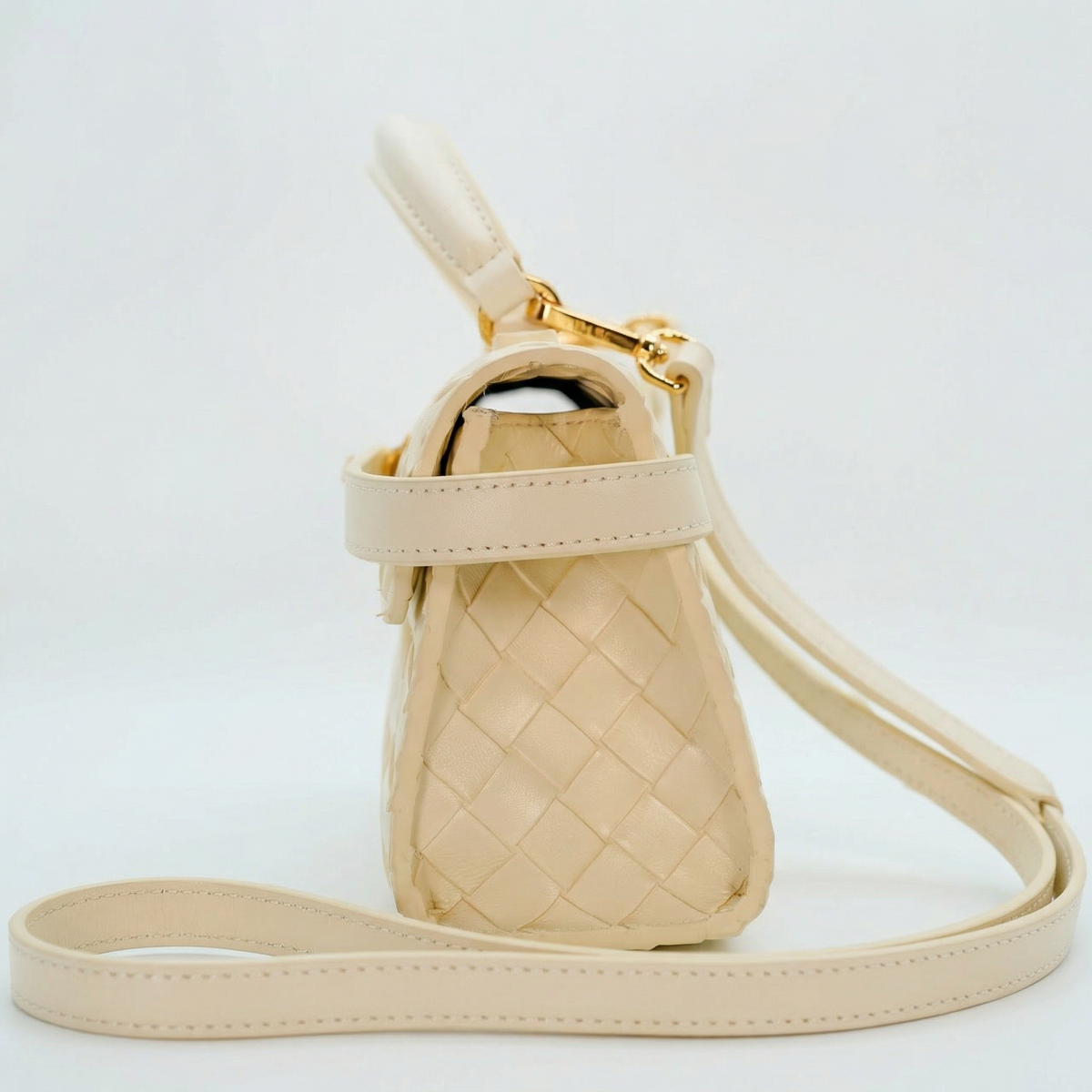 JW PEI Thea Weave Top Handle Bag