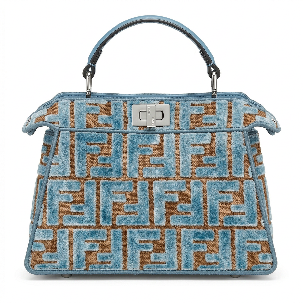 Fendi Peekaboo ISeeU Small – FF Velvet