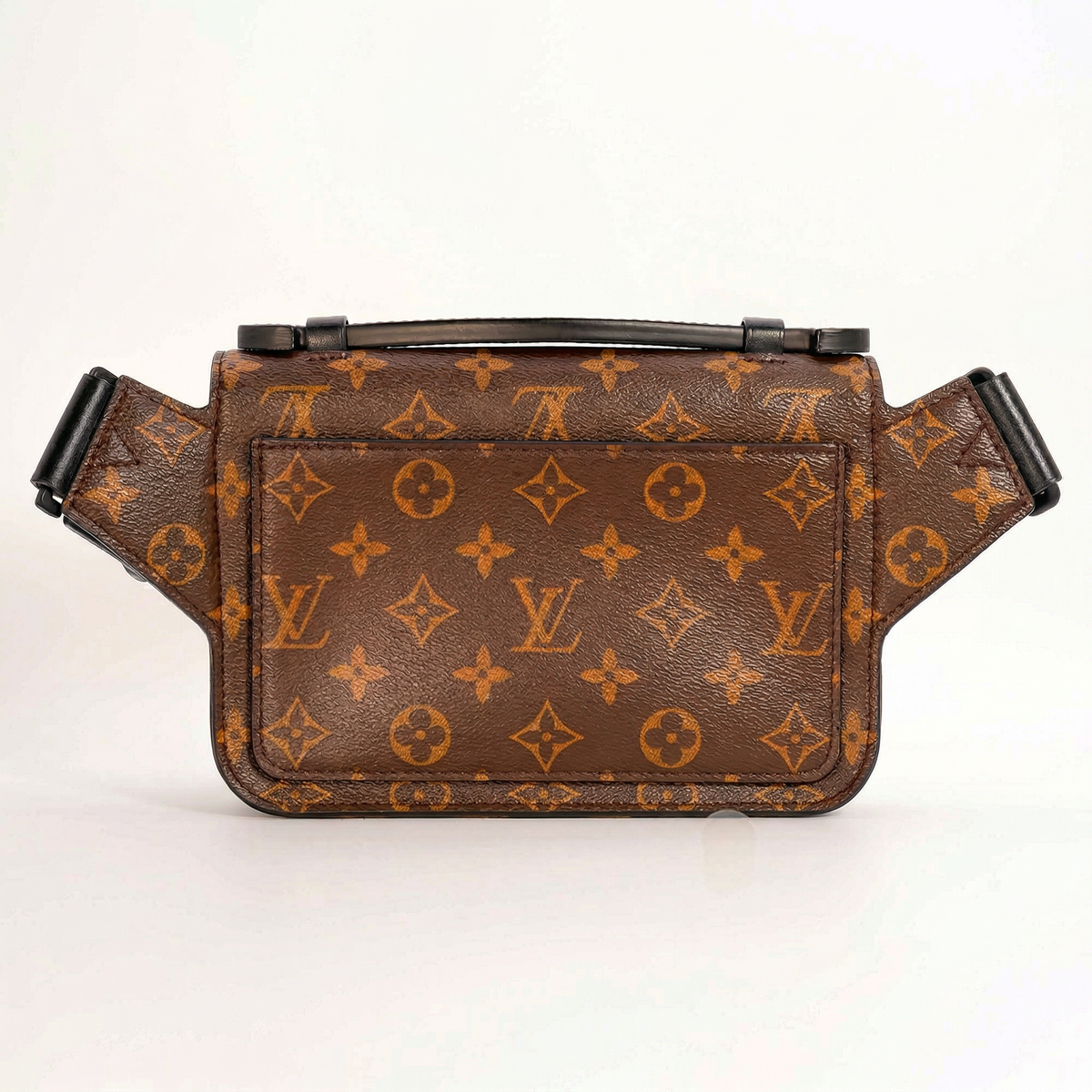 Louis Vuitton S-Lock Sling Bag – Monogram Macassar