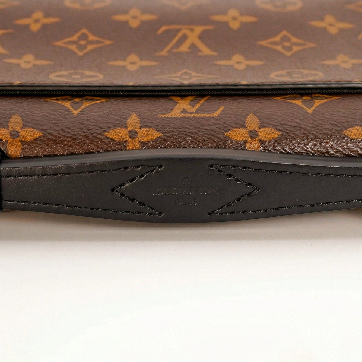Louis Vuitton S-Lock Sling Bag – Monogram Macassar