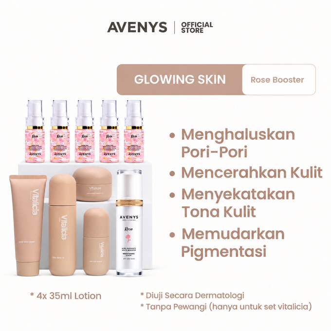 ROSE BOOSTER ULTIMATE SET MINI  4x35ml