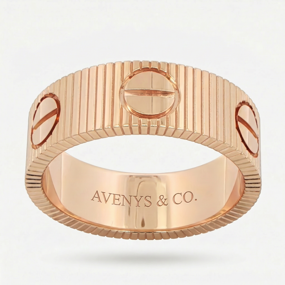 Loop Classic Ring – on Rose Gold