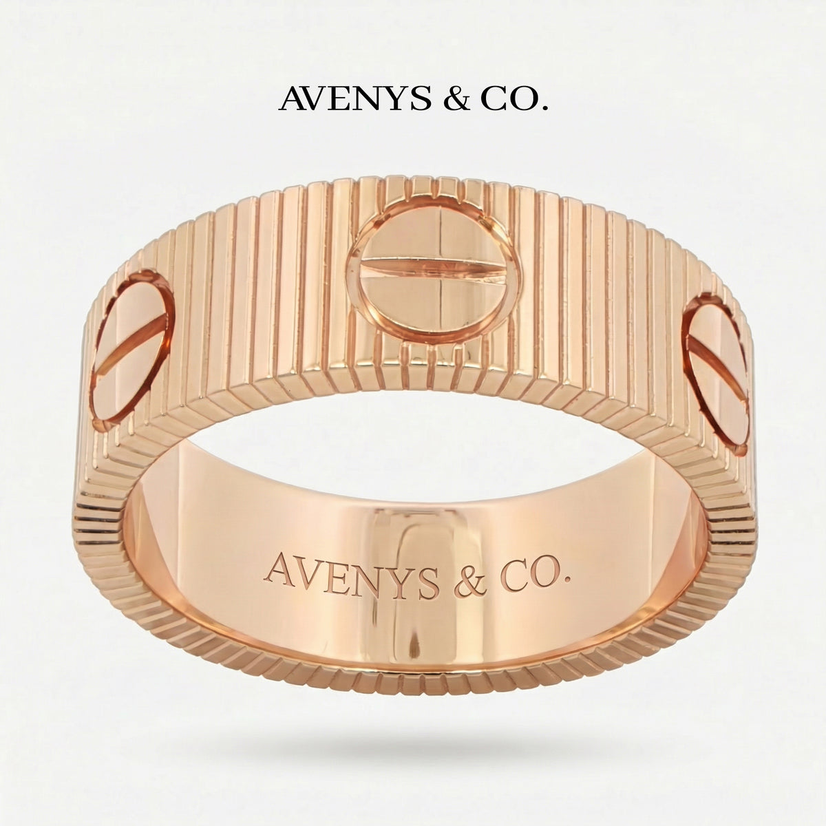 Loop Classic Ring – on Rose Gold