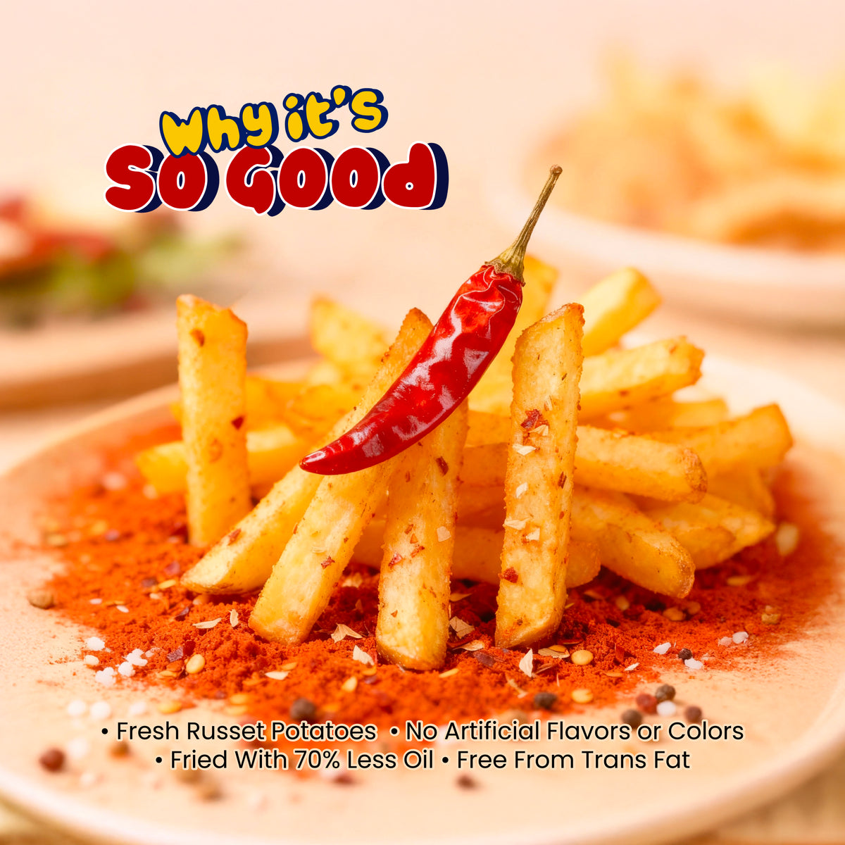 Mr. Aaron Potato Crunch - Hot & Spicy