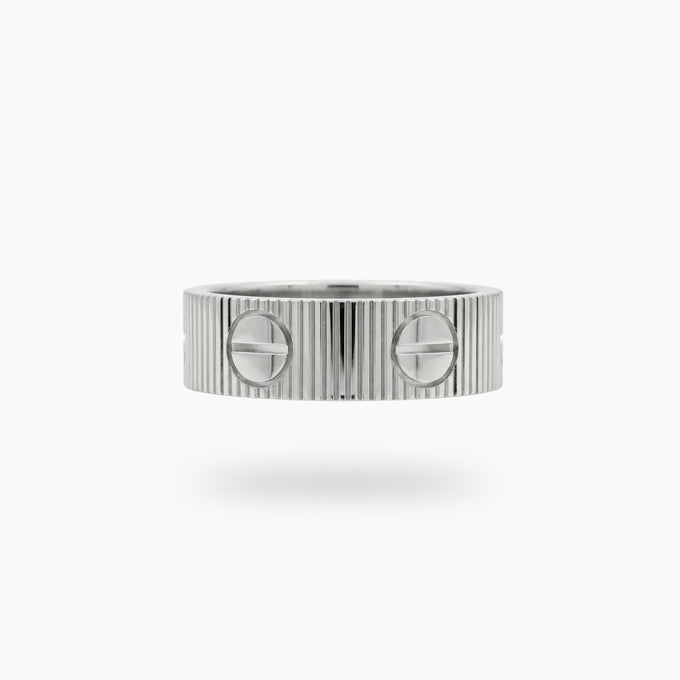 Loop Classic Ring – on White Gold