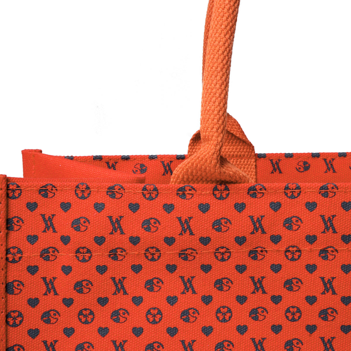 AVENYS Monogram Tote Bag (Tangelo Orange)