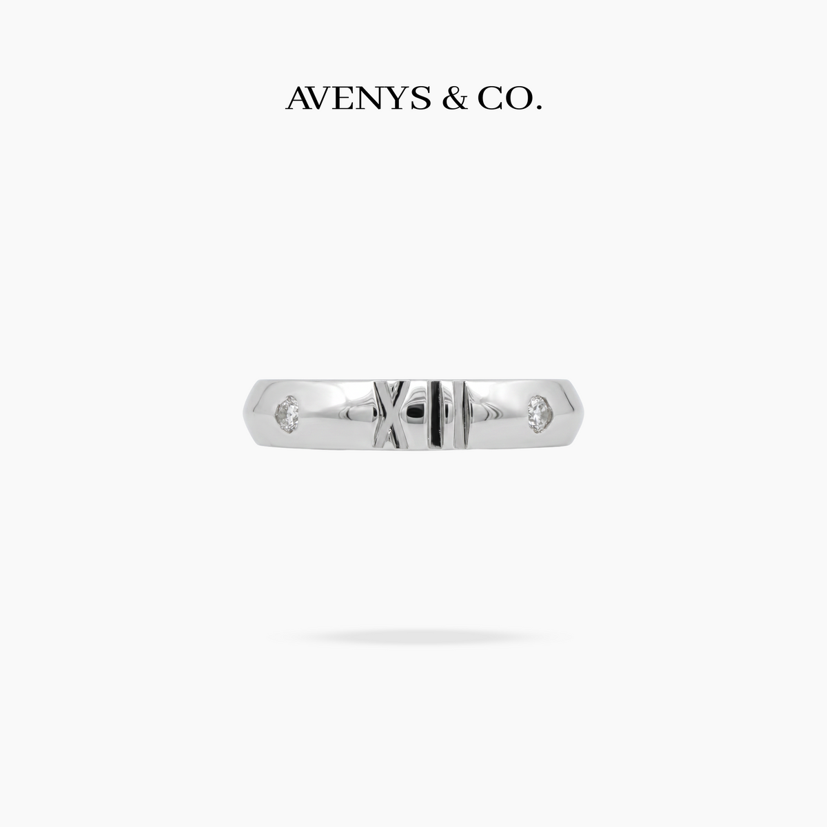 Roman Ring - on White Gold — WEB lead photo